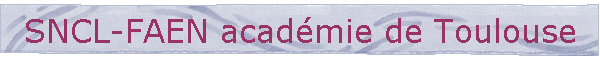 SNCL-FAEN acadmie de Toulouse